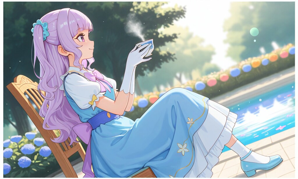 春のひととき☕プリンセスエル。