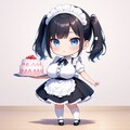 【がぞうどうぞ】イズミちゃんにワンコケーキ🎂 4枚目