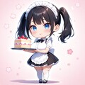 【がぞうどうぞ】イズミちゃんにワンコケーキ🎂 5枚目
