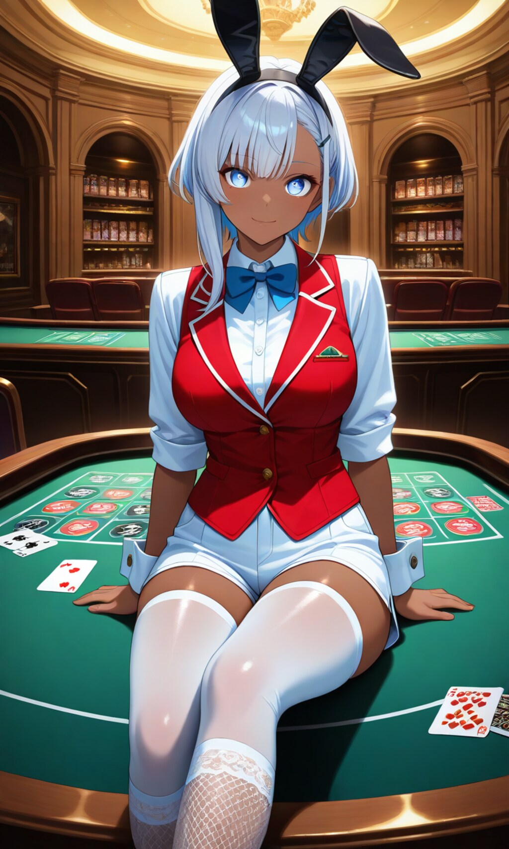 アタシと勝負する？