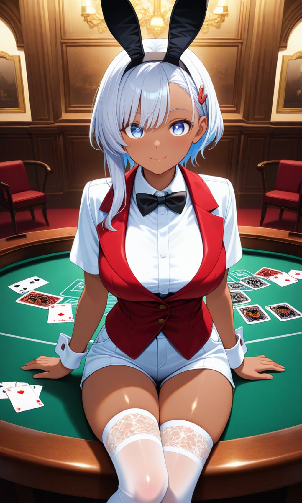 アタシと勝負する？