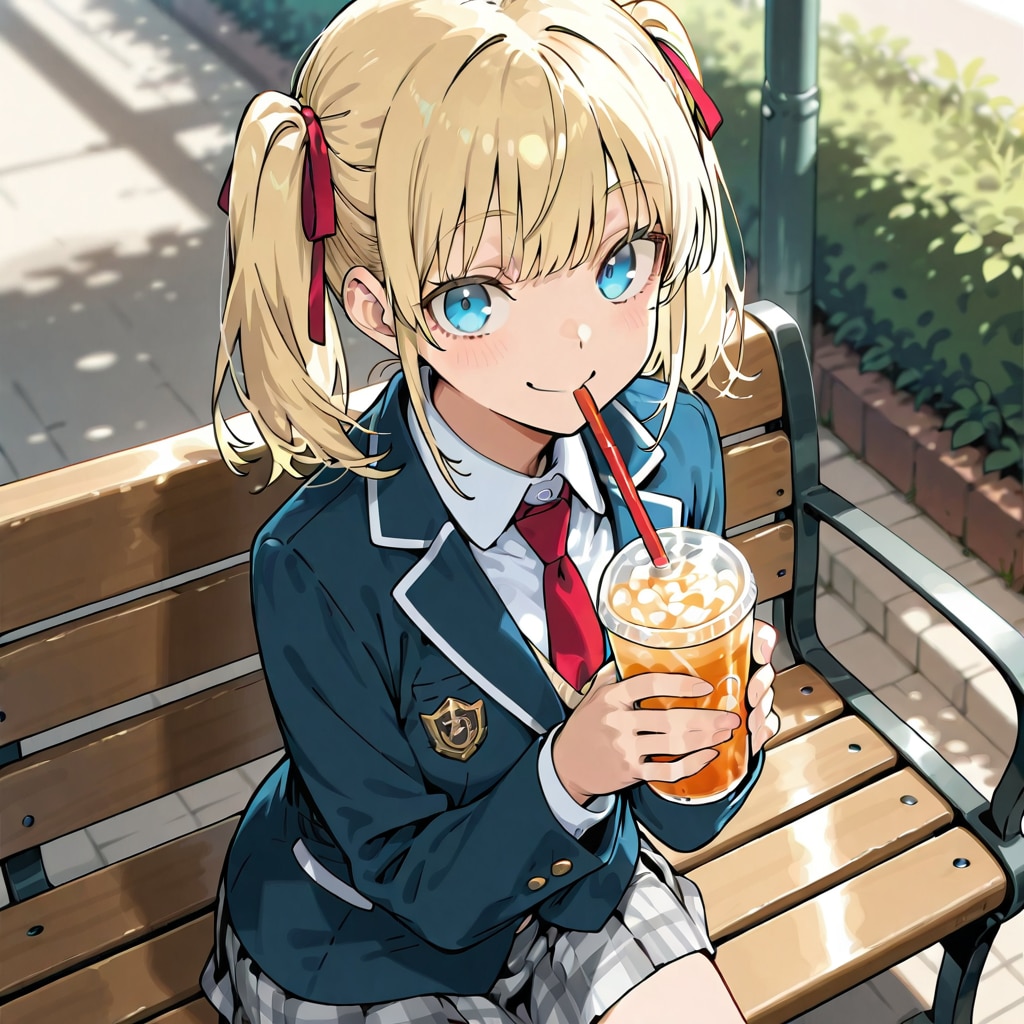 「……お疲れ様。一口、あげるわよ」