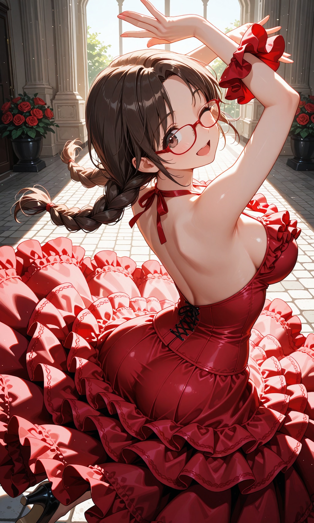 クリスマスとフラメンコと忘年会参加しおりさん