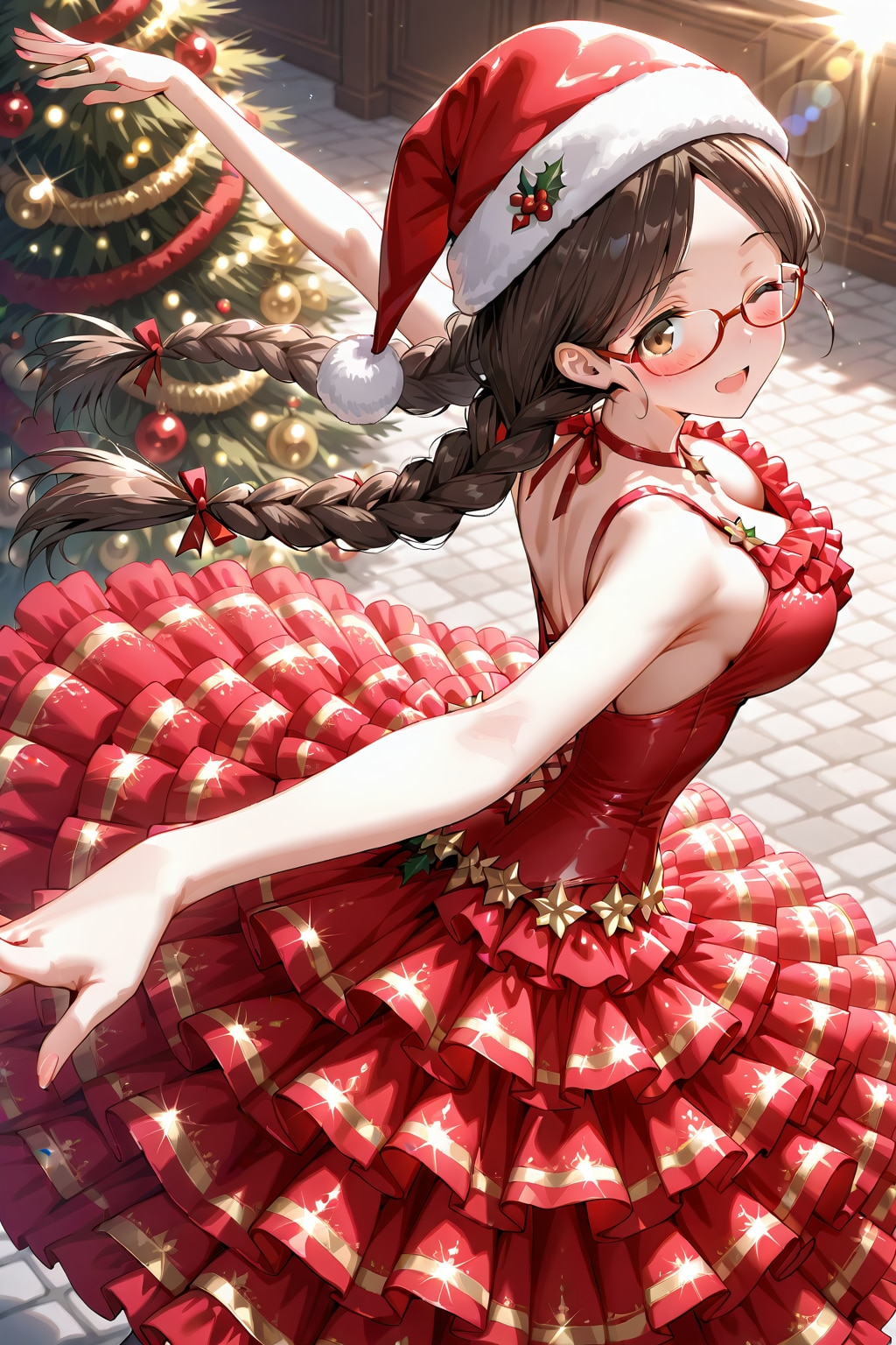 クリスマスとフラメンコと忘年会参加しおりさん