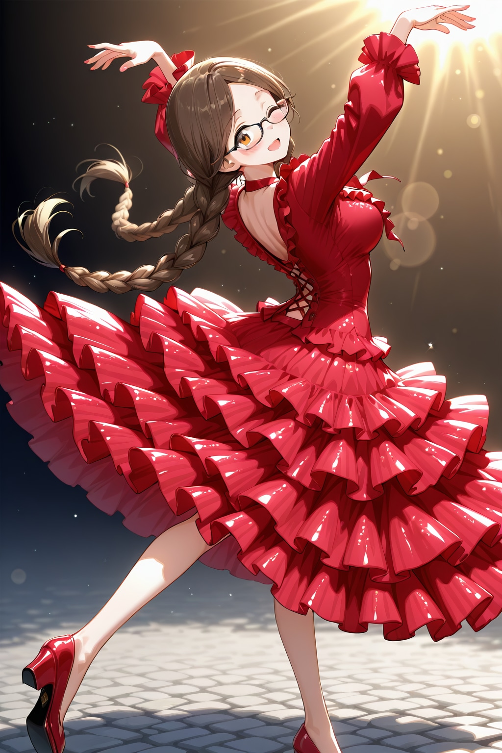 クリスマスとフラメンコと忘年会参加しおりさん