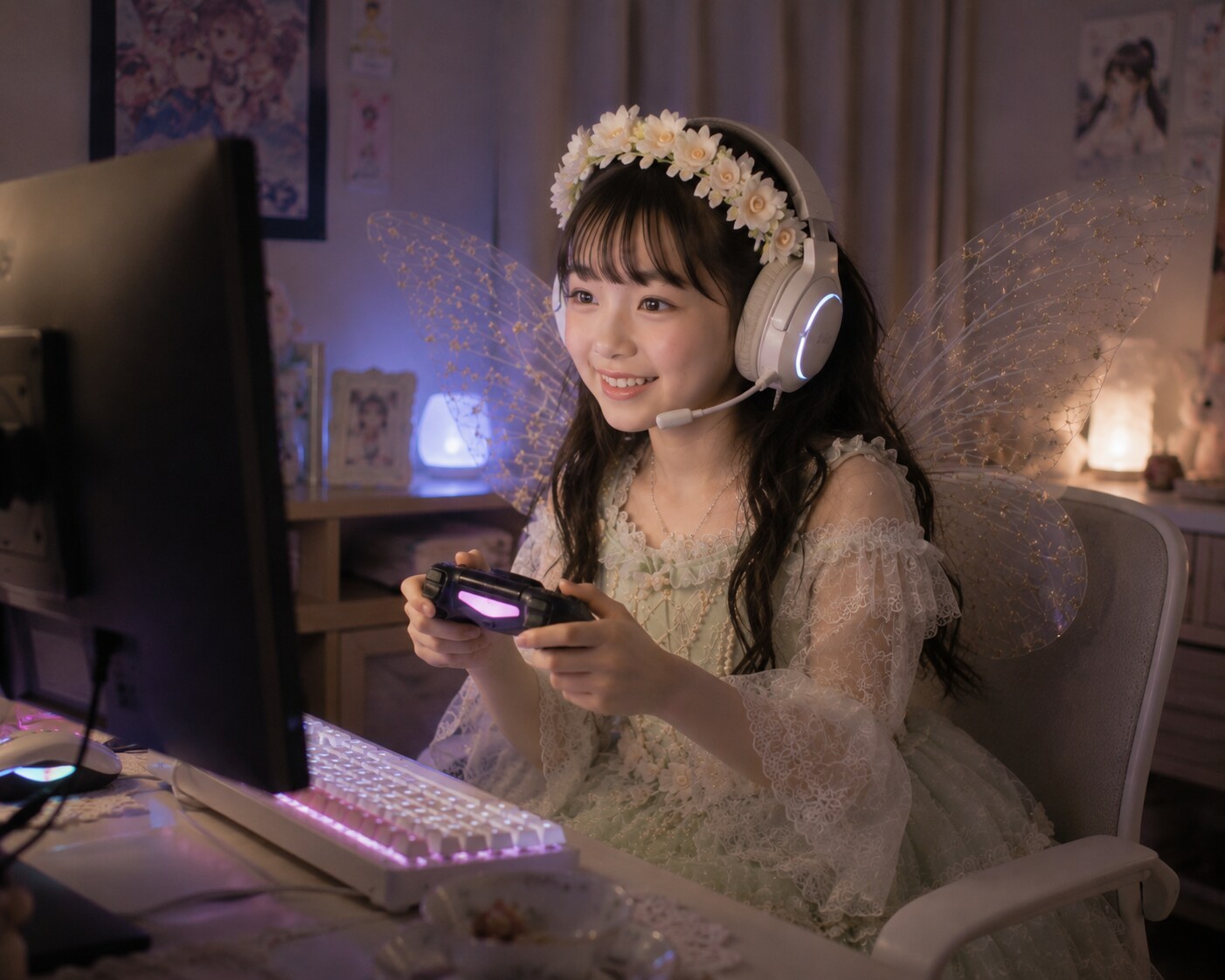 現代を満喫する妖精さん