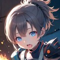 スラムで情報収集　あらくれのフリをする女の子 3枚目