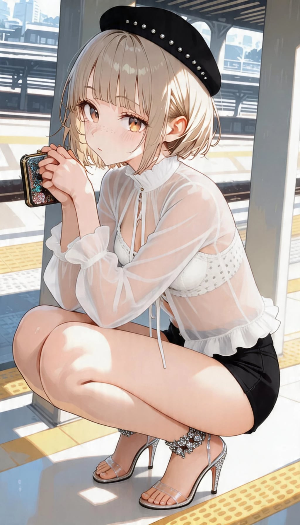 駅のホーム