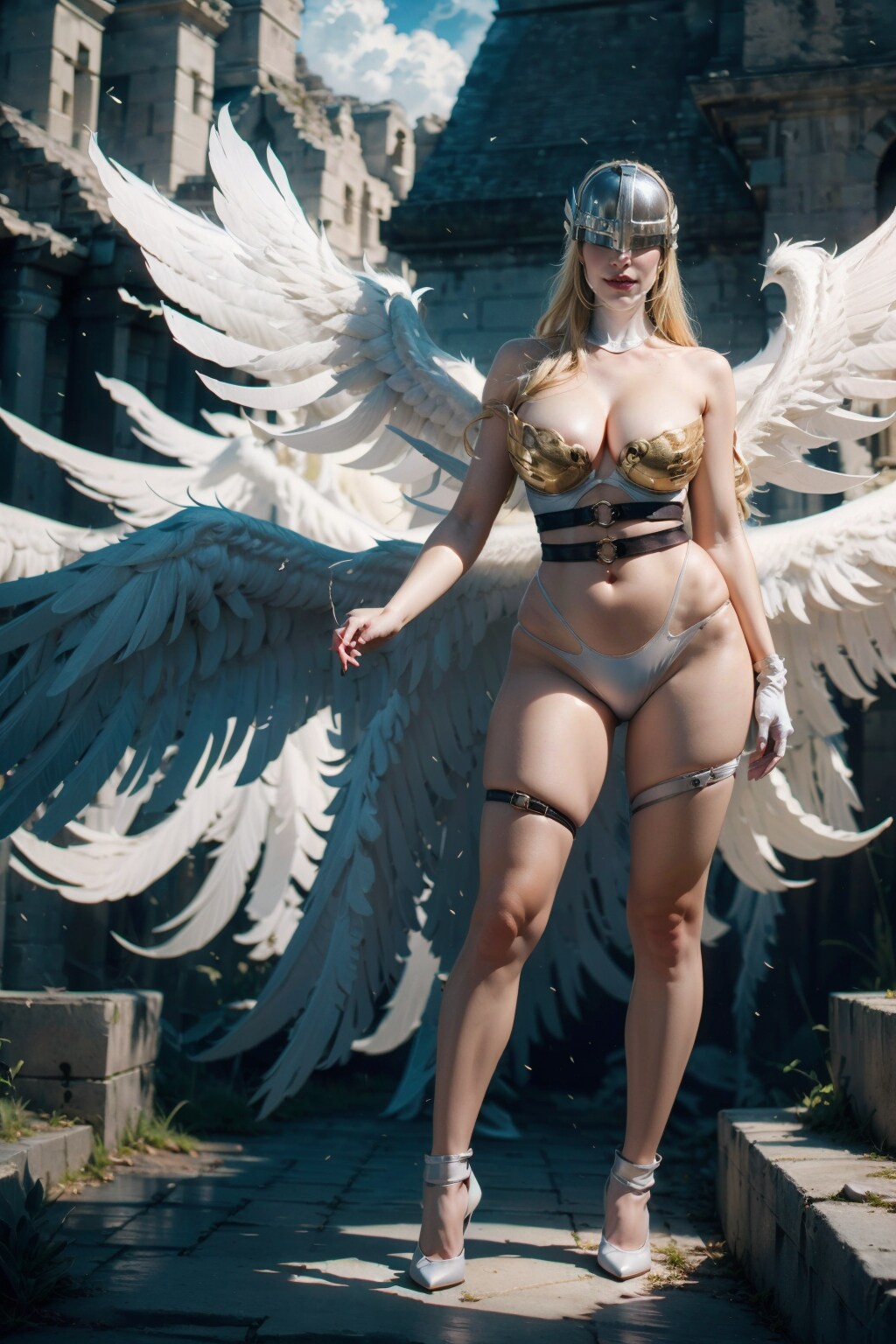 AIコスプレ（エンジェウーモン）