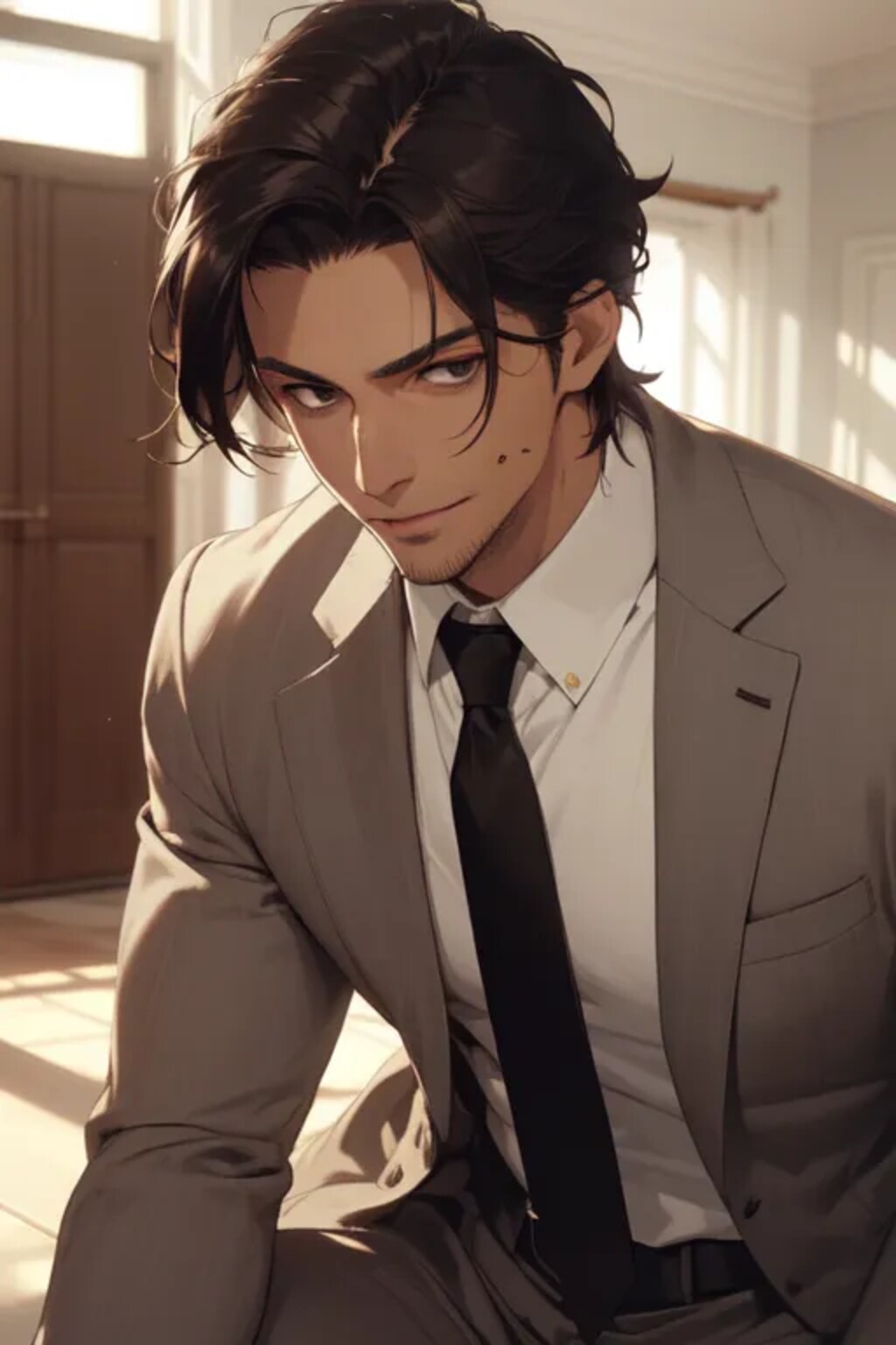 「じゃあ、お揃いのチョコカラーで出かけるか」