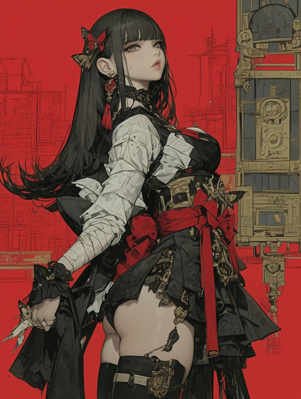 japanese steampunk girl