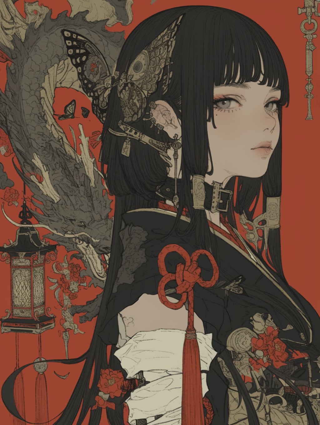 japanese steampunk girl