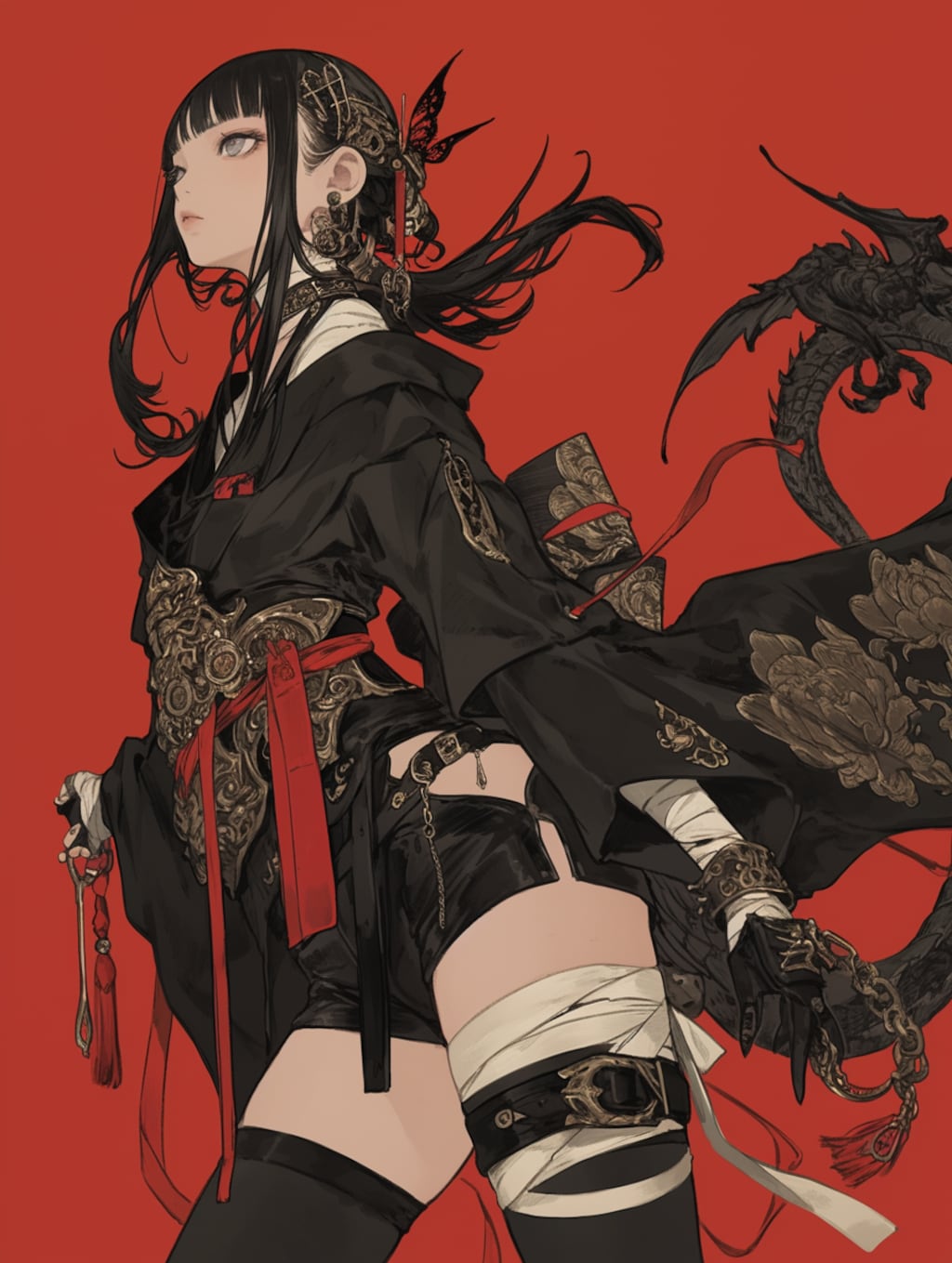 japanese steampunk girl