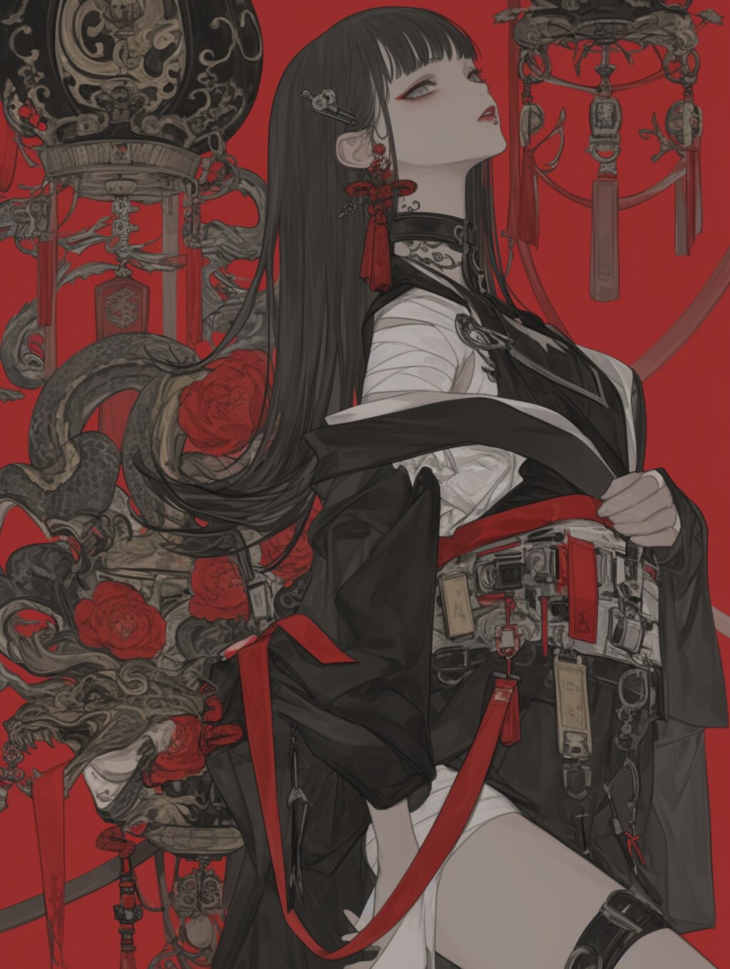 japanese steampunk girl