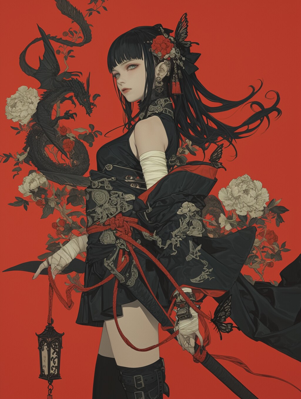 japanese steampunk girl