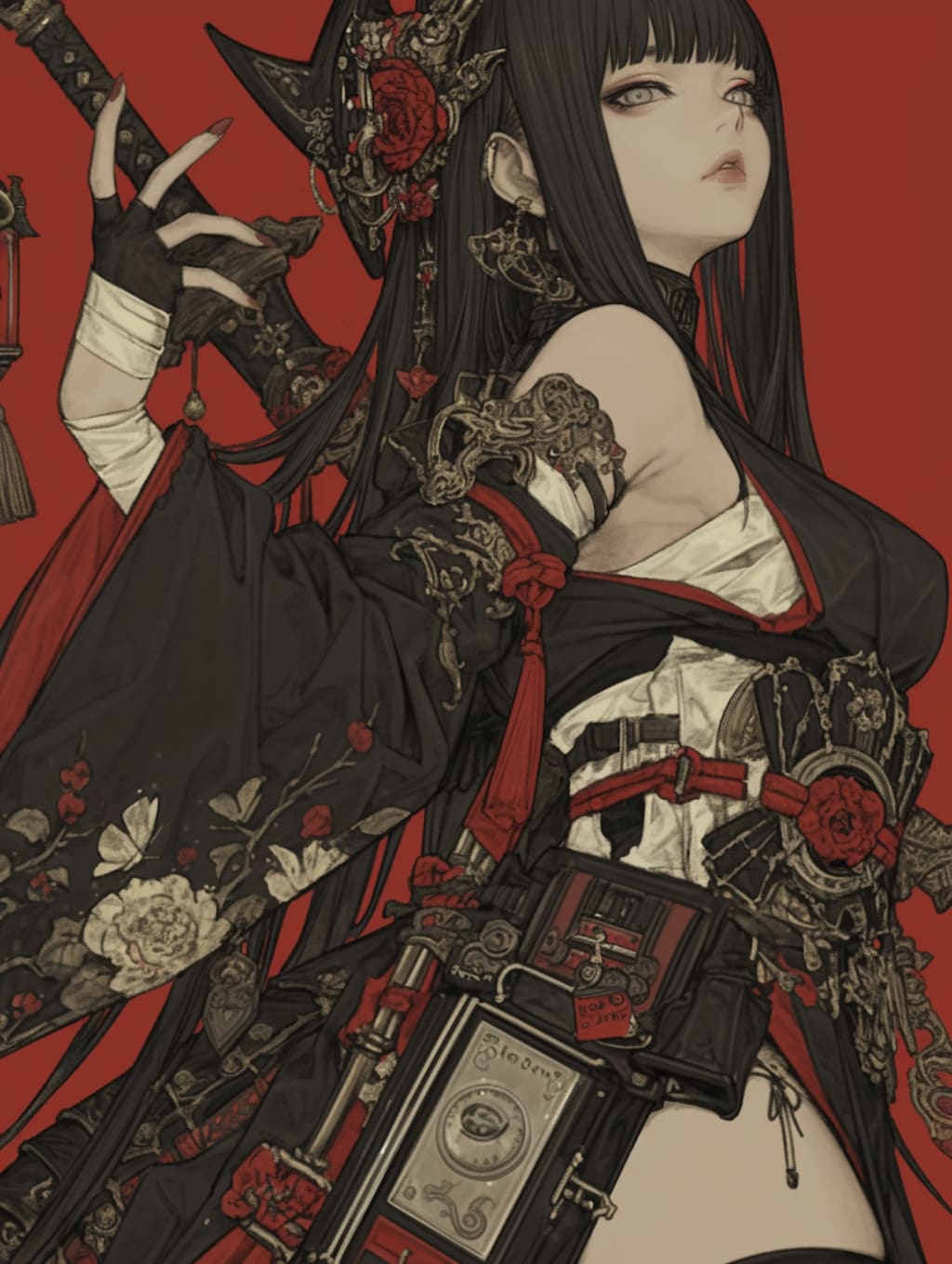 japanese steampunk girl