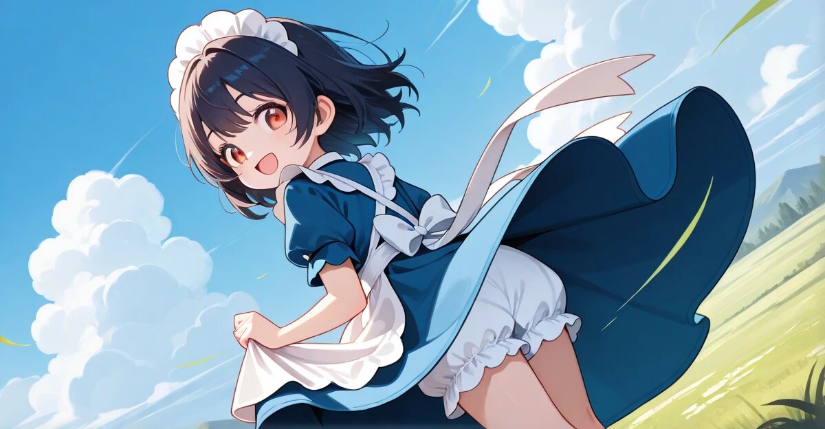 ドロワのおしり