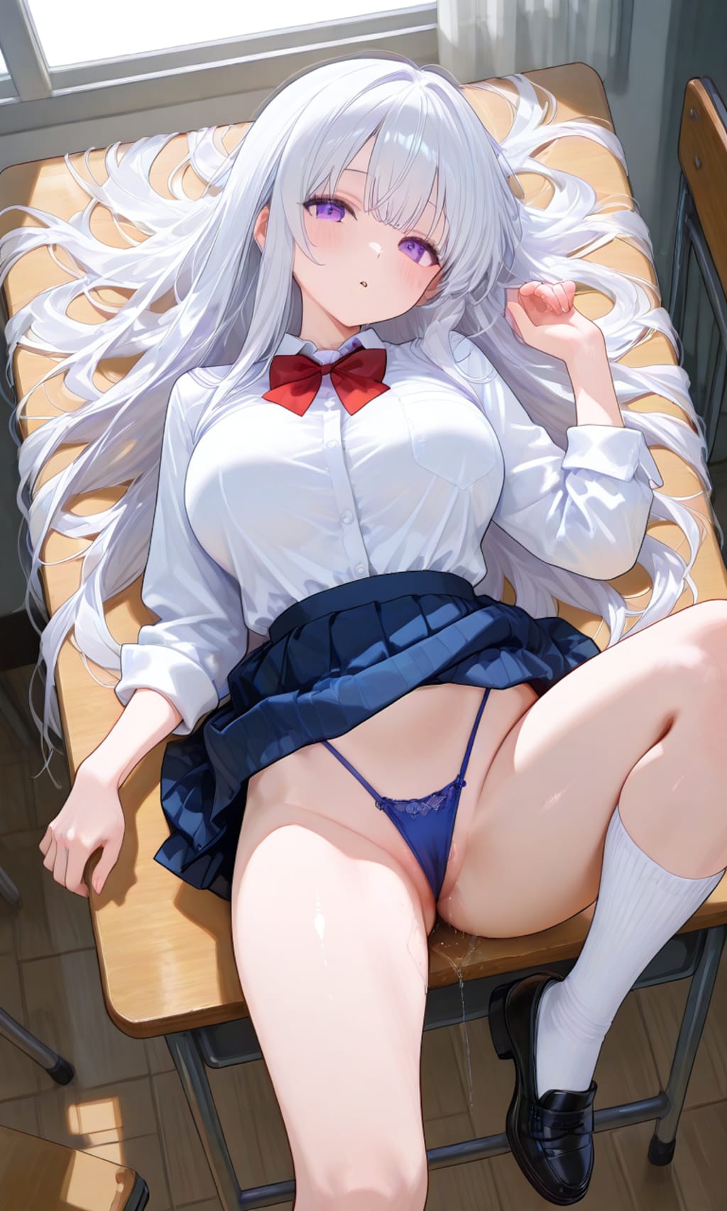 Tバックと制服