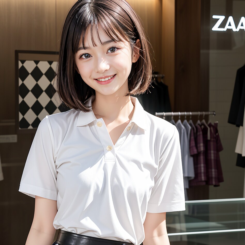 ショップ店員のアルバイトをしているコトちゃん【SD版】