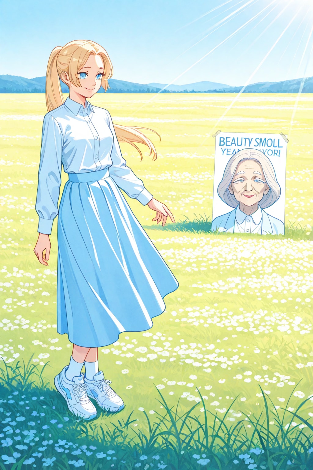 ポスタライズした描画（やはりphoto realisticよりPosterizedの描画の方が好感が持てる）