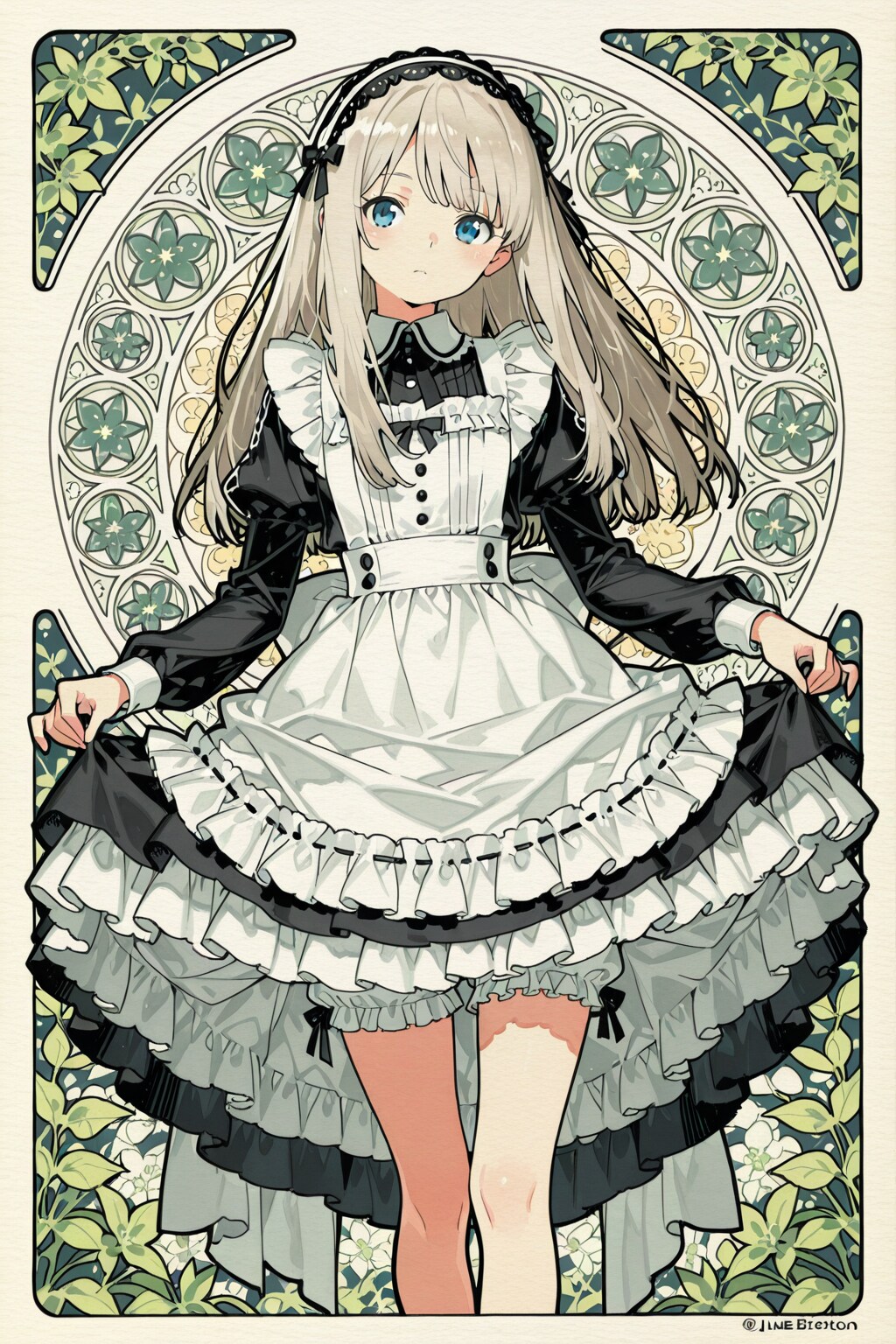 ゴシック少女 | の人気AIイラスト・グラビア