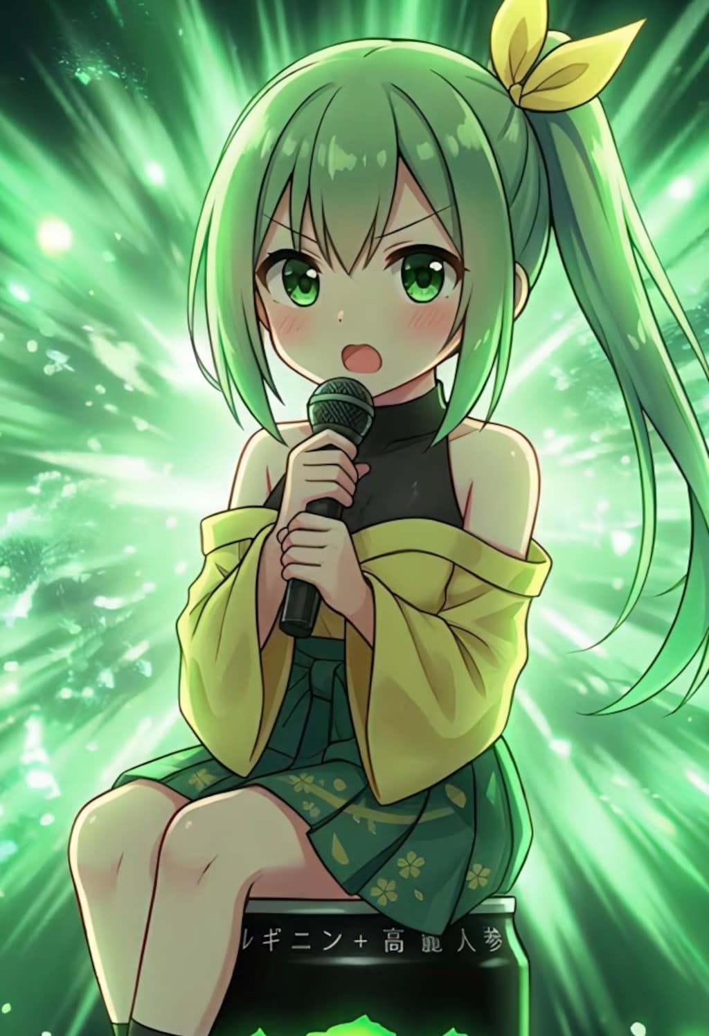 エナドリアイドルのパフォーマンス