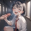 精子は飲み物なんよなぁ！：Sperm is a drink! 4枚目