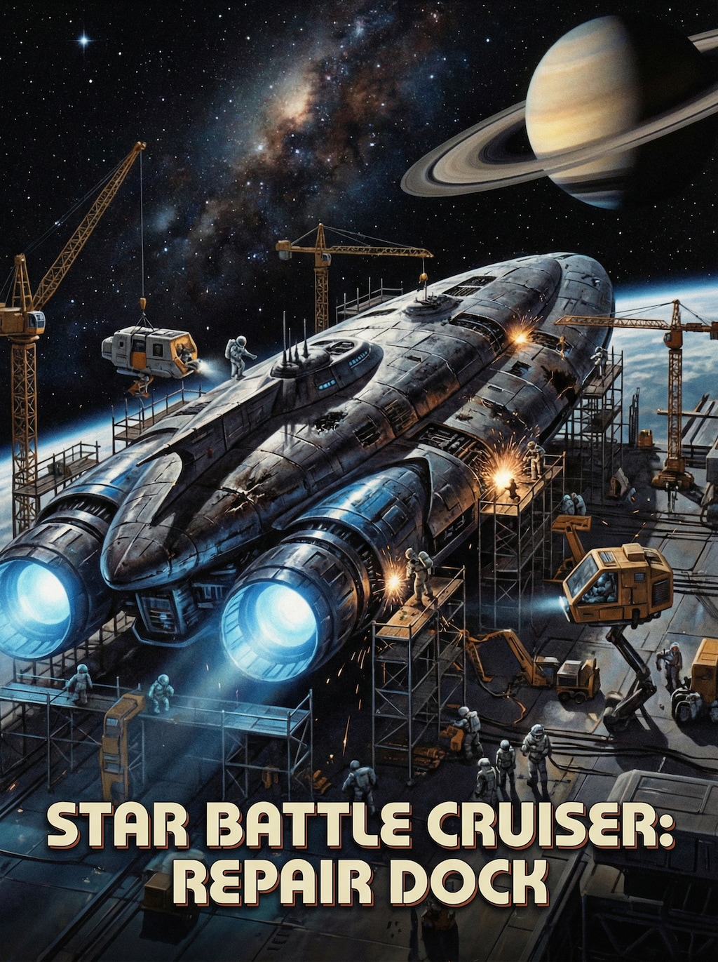 修理中にエンジン吹かすな！