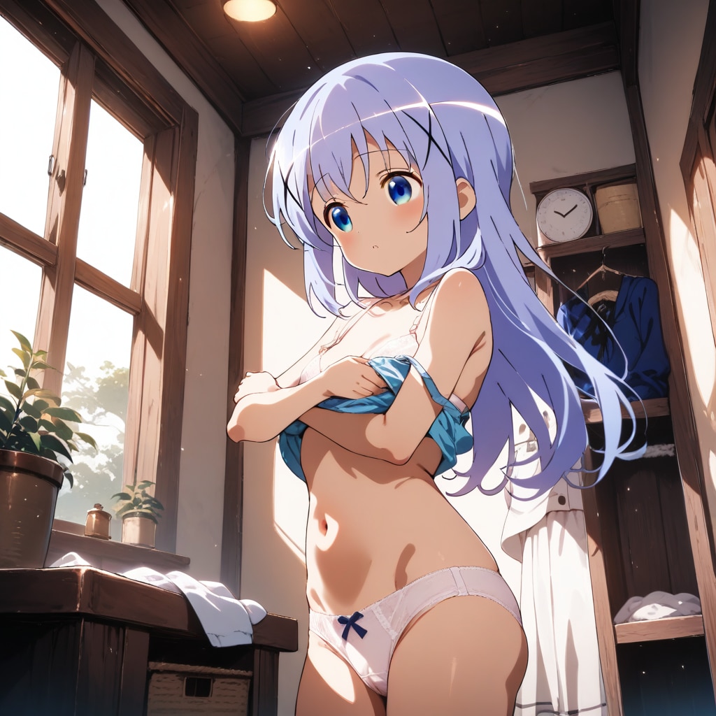 香風智乃着替え中