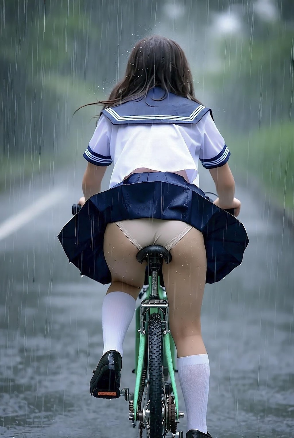 雨の強い日は嫌いか?