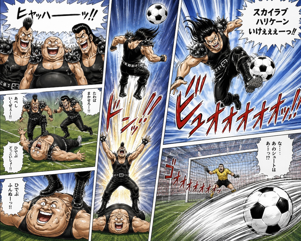 ヒャッハー三兄弟のスカイラブハリケーン