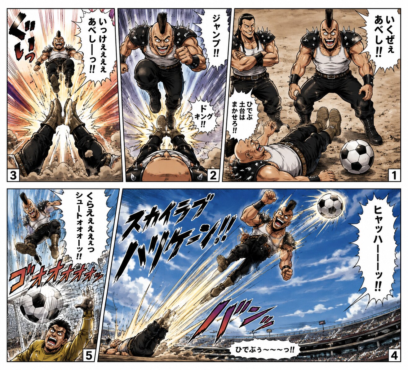ヒャッハー三兄弟のスカイラブハリケーン