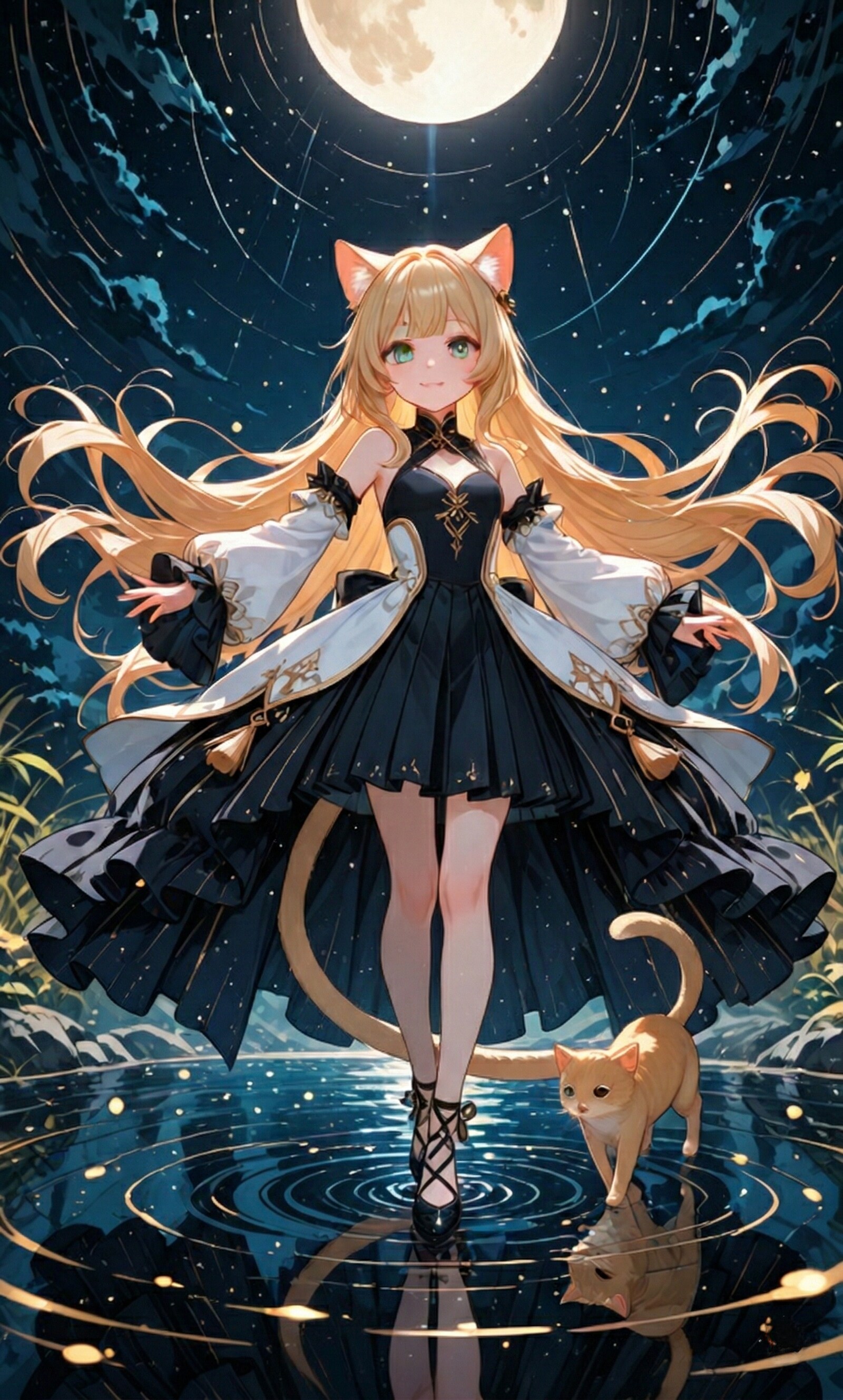 月夜のダンス