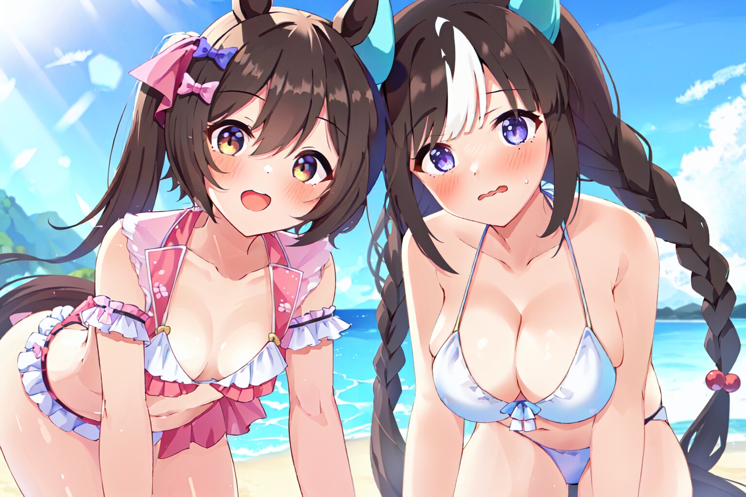 水着ファルコ＆タルマエ