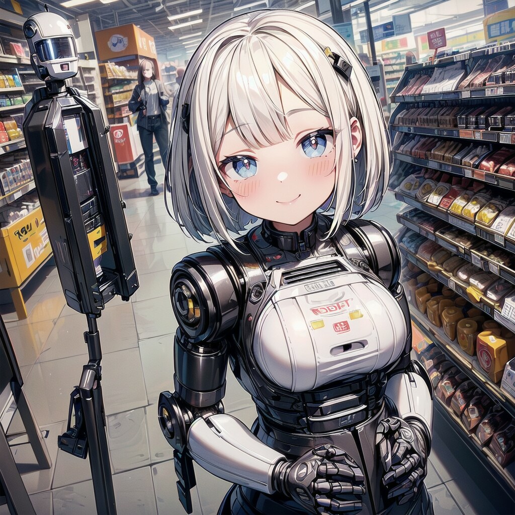 ロボ娘と一緒！スーパーマーケット編