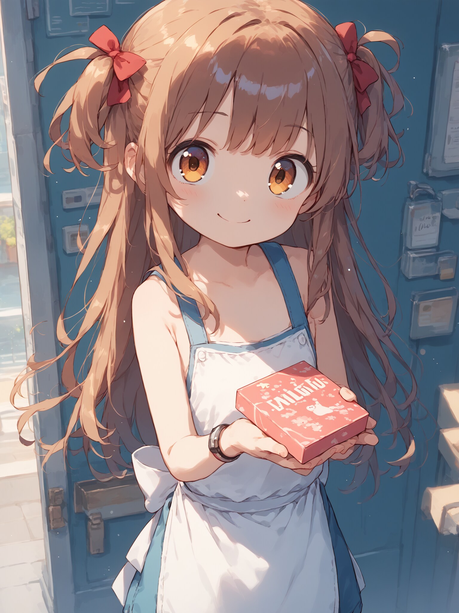 行ってらっしゃい。お弁当持ってって。