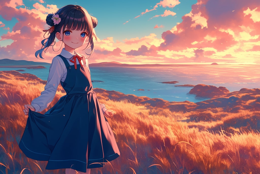 夕暮れのおだんごちゃん🍡✨177