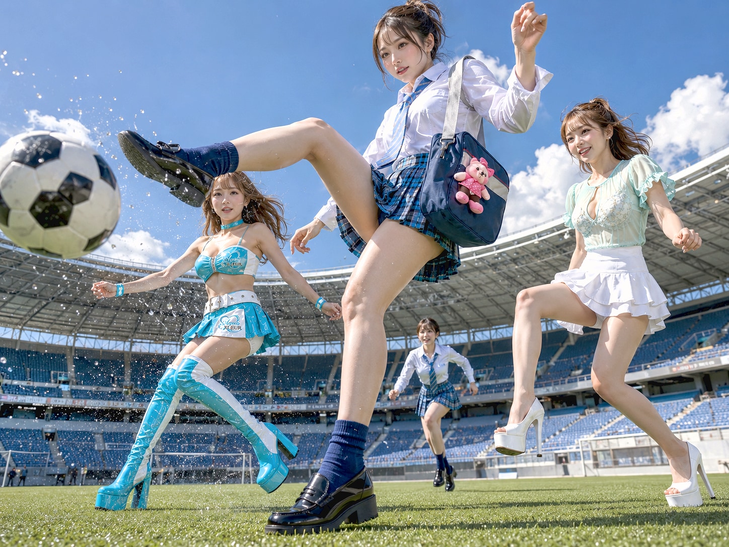 サッカー混合チーム