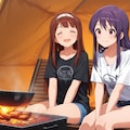 【種田梨沙生誕祭】リゼと琴葉のキャンプ 4枚目