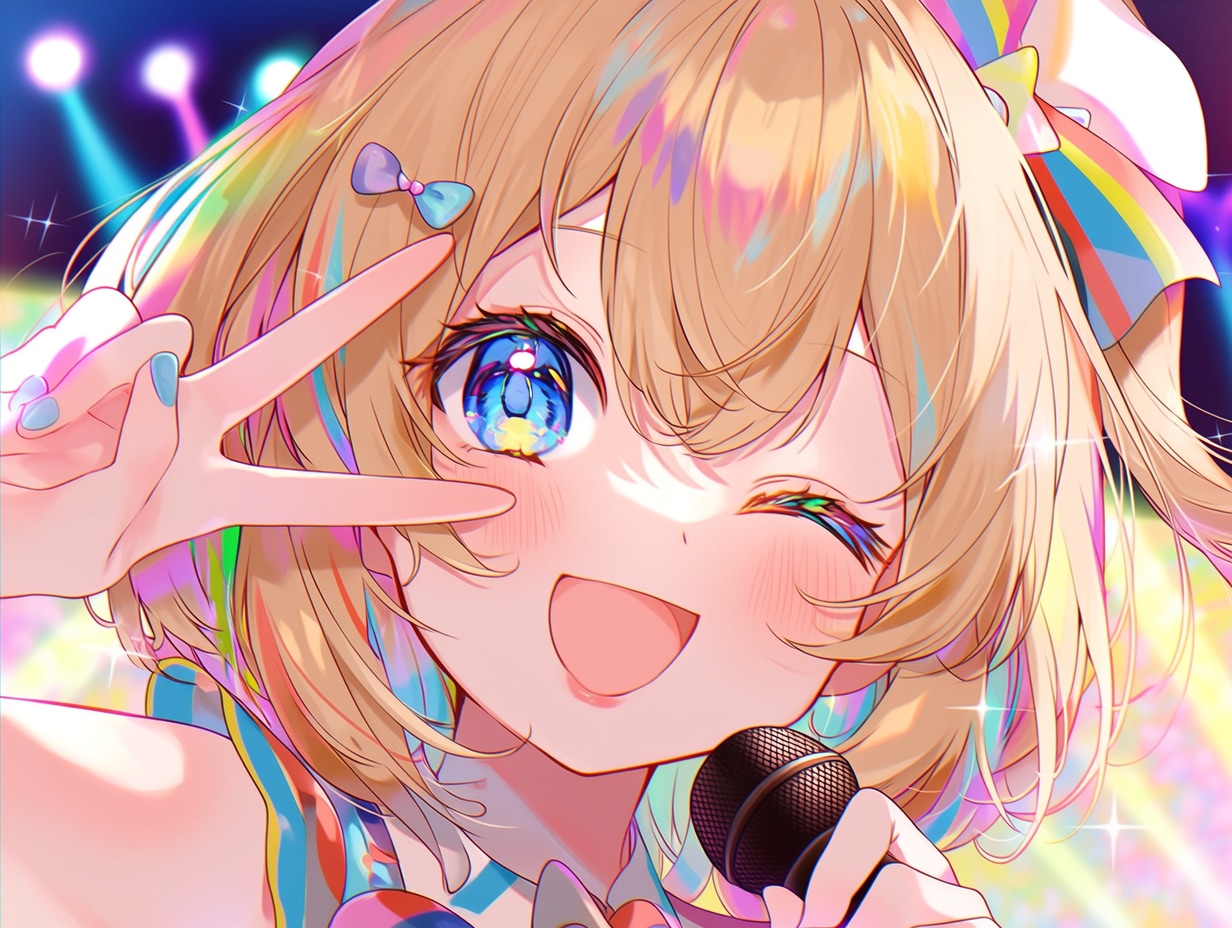 ３時のアイドル（３１）niji7 | の人気AIイラスト・グラビア