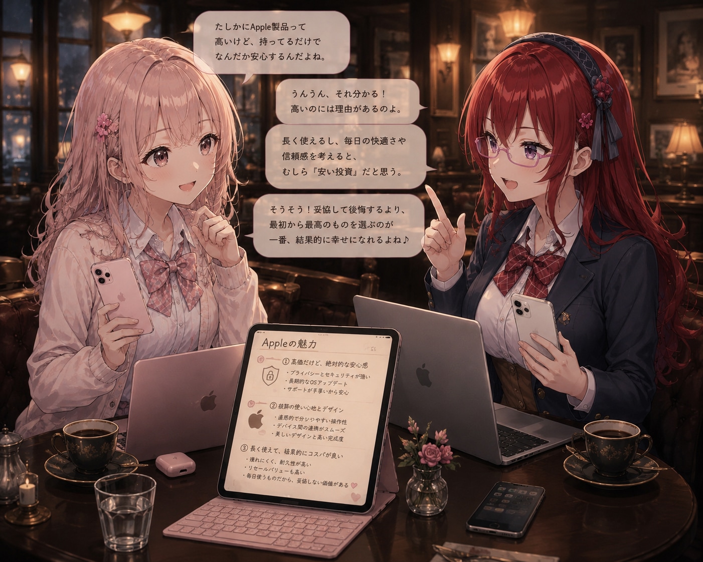 🍎📱は高いからこそ価値がある・・・