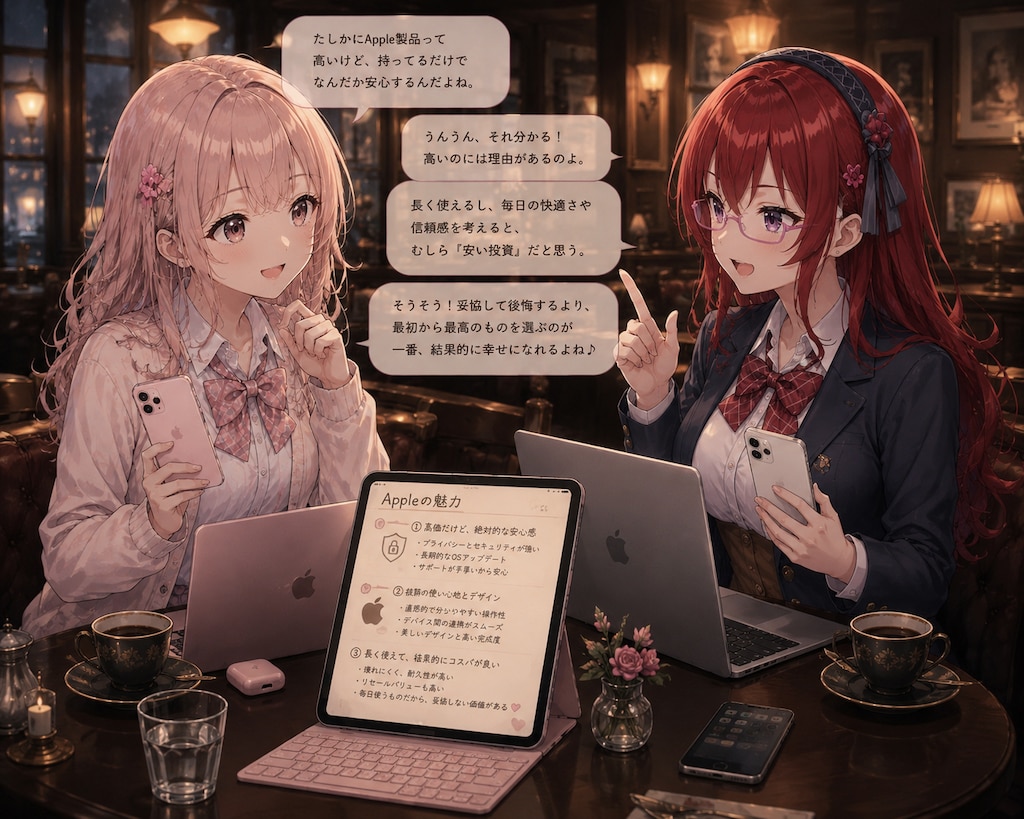 🍎📱は高いからこそ価値がある・・・