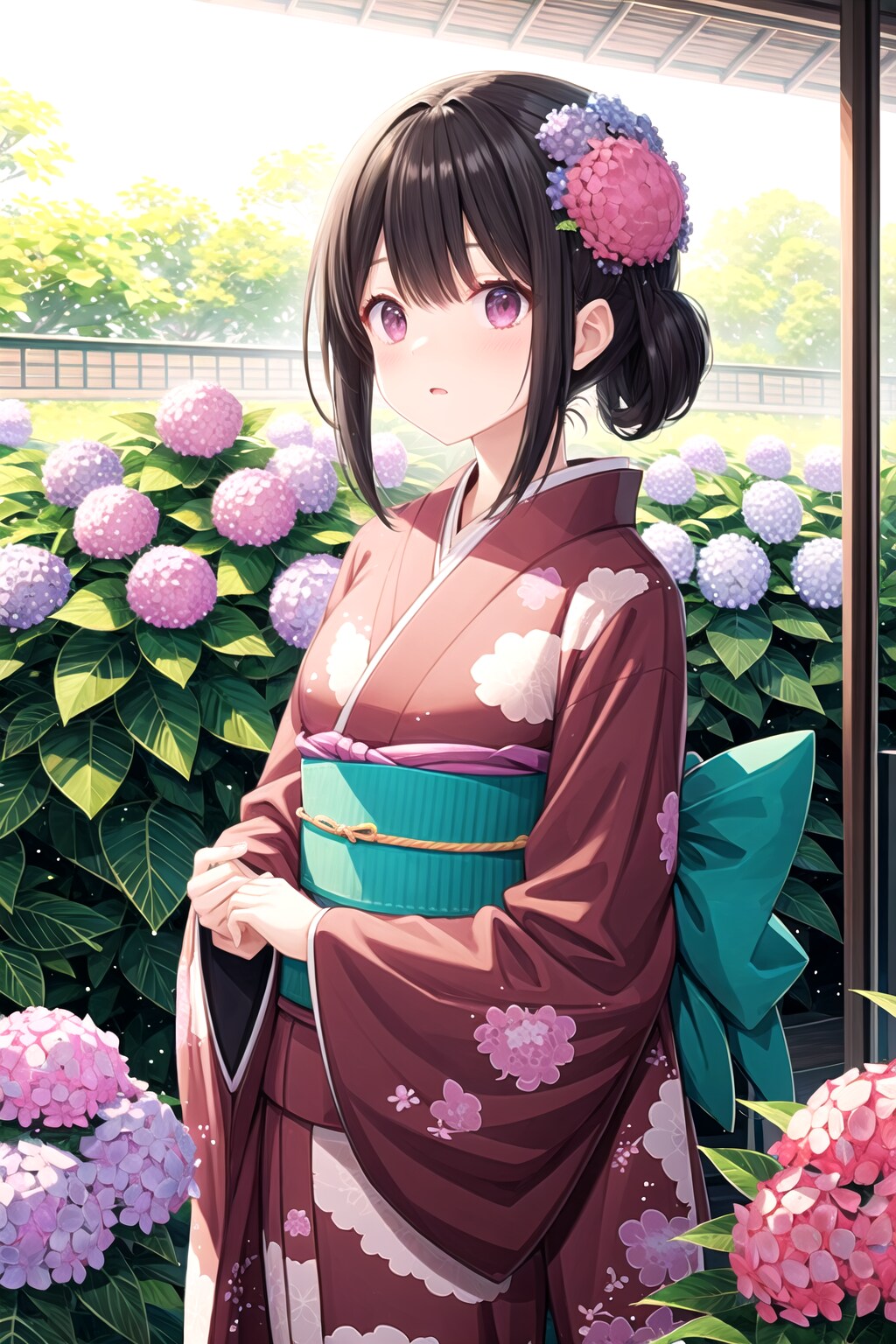 着物女性 27歳 | の人気AIイラスト・グラビア