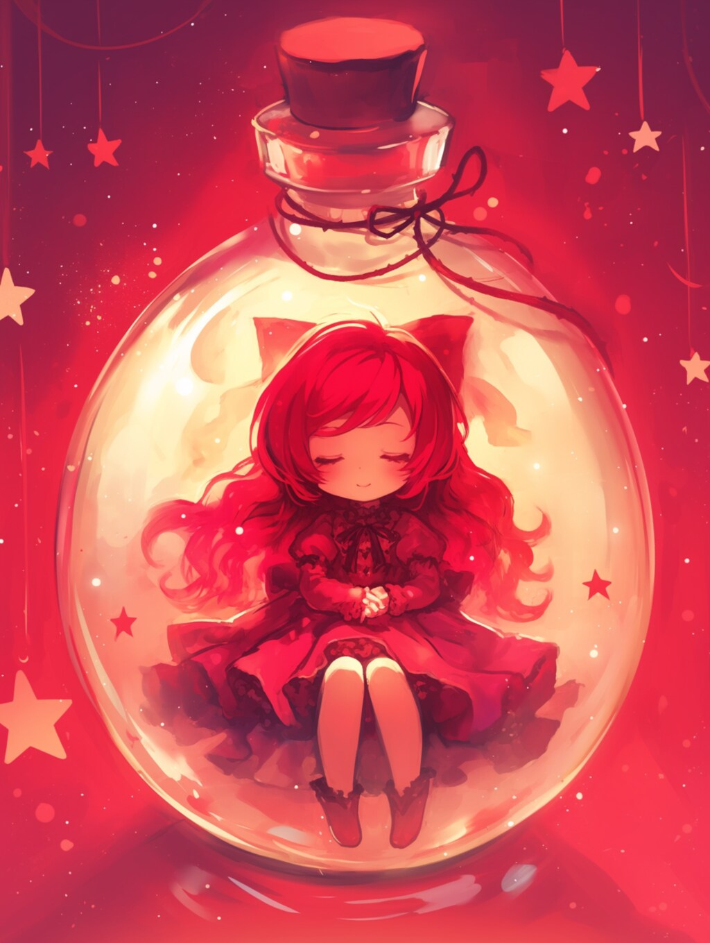 「瓶詰の少女」紅92