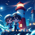 灯台守のふたり 2枚目