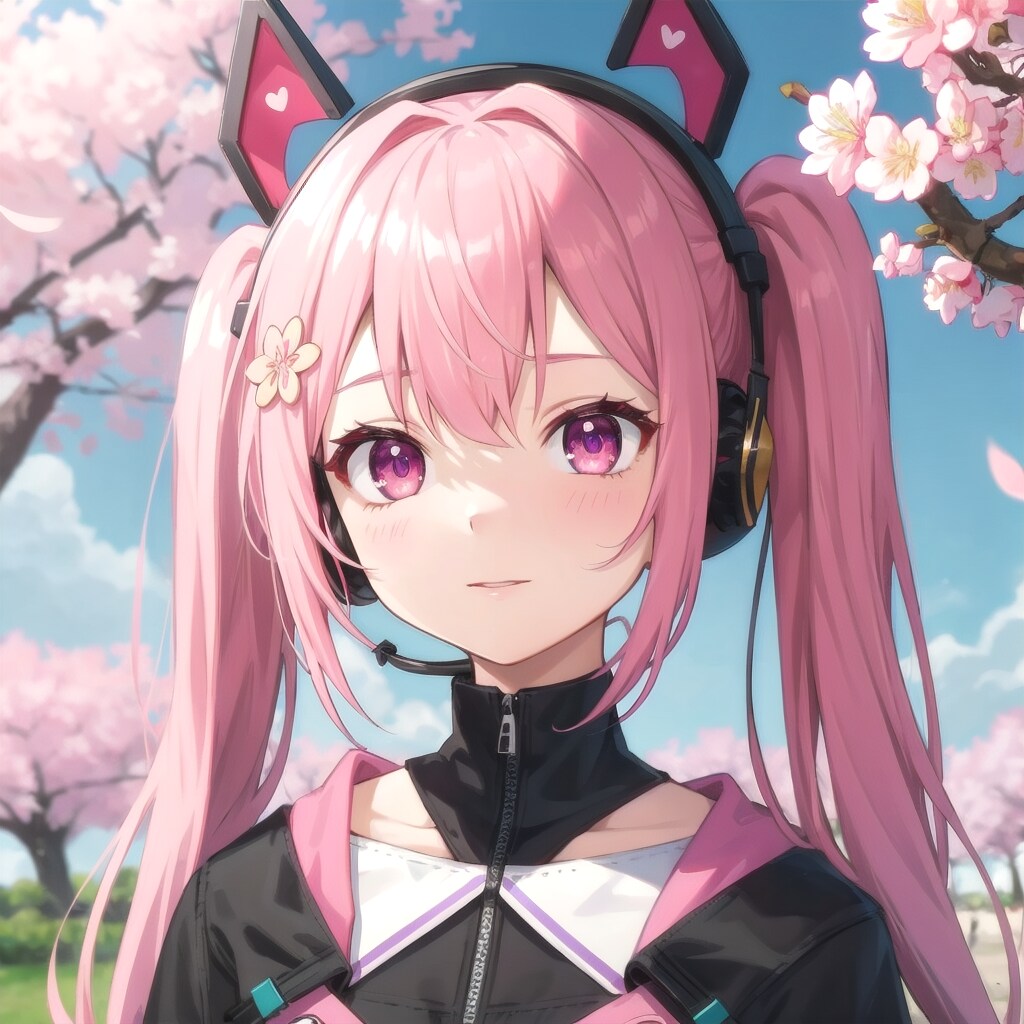 桜ミクさん近影