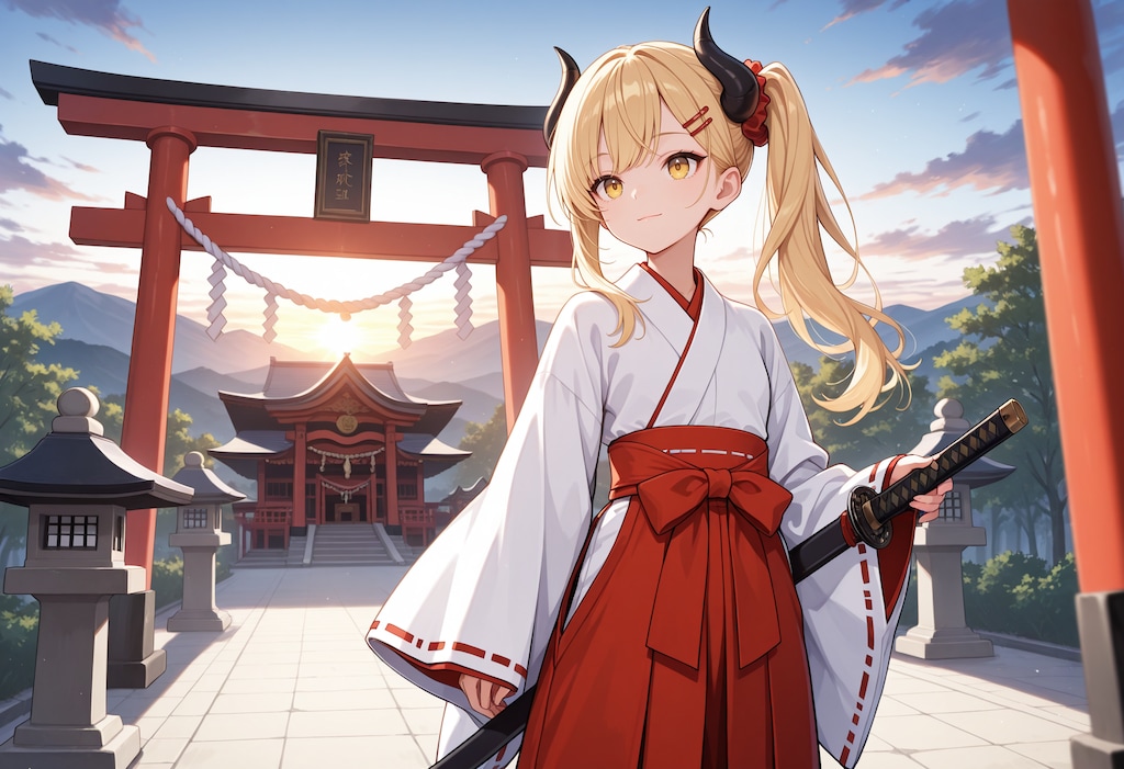 巫女女鬼高生さん