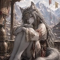 狼獣人ちゃん 2枚目