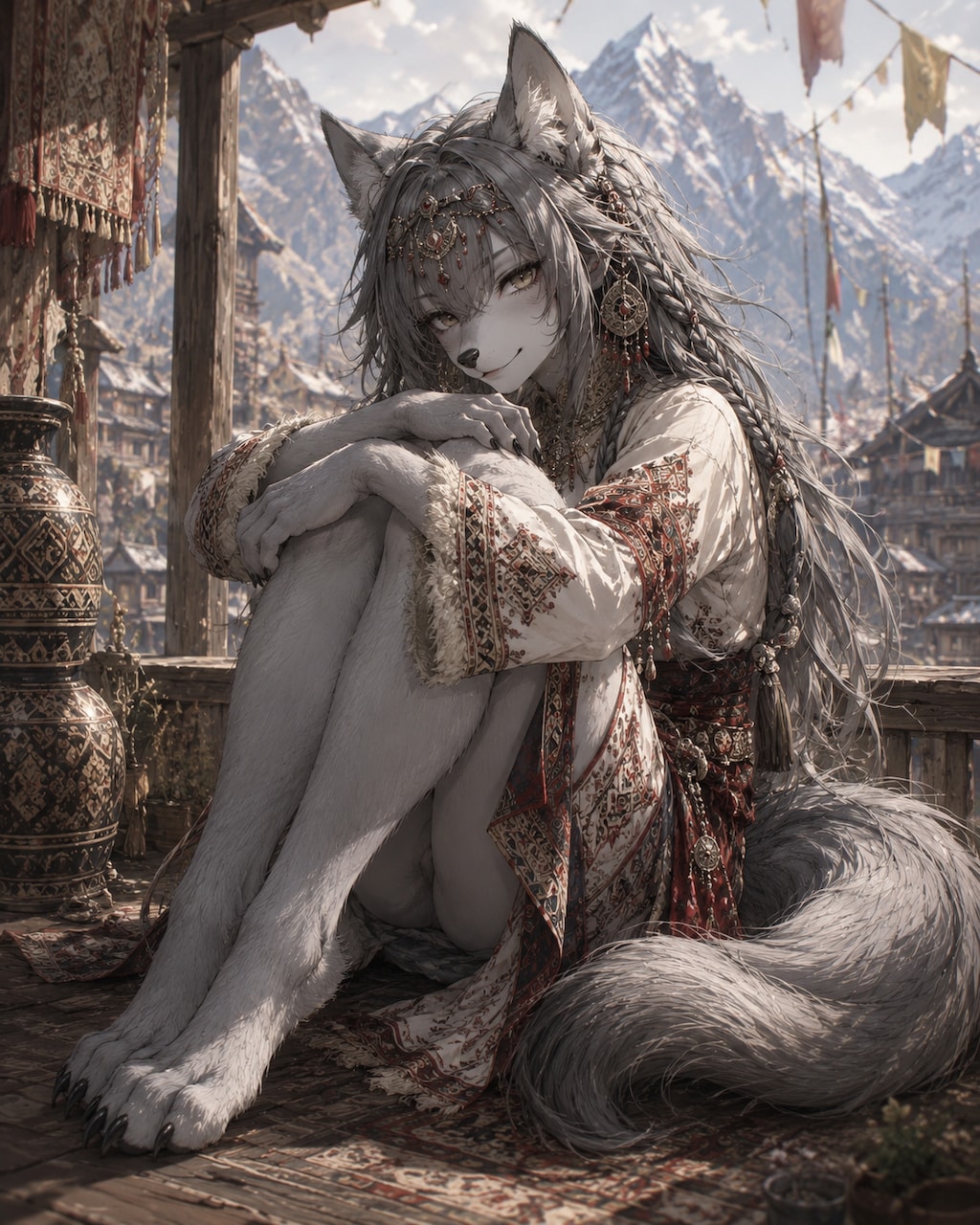 狼獣人ちゃん