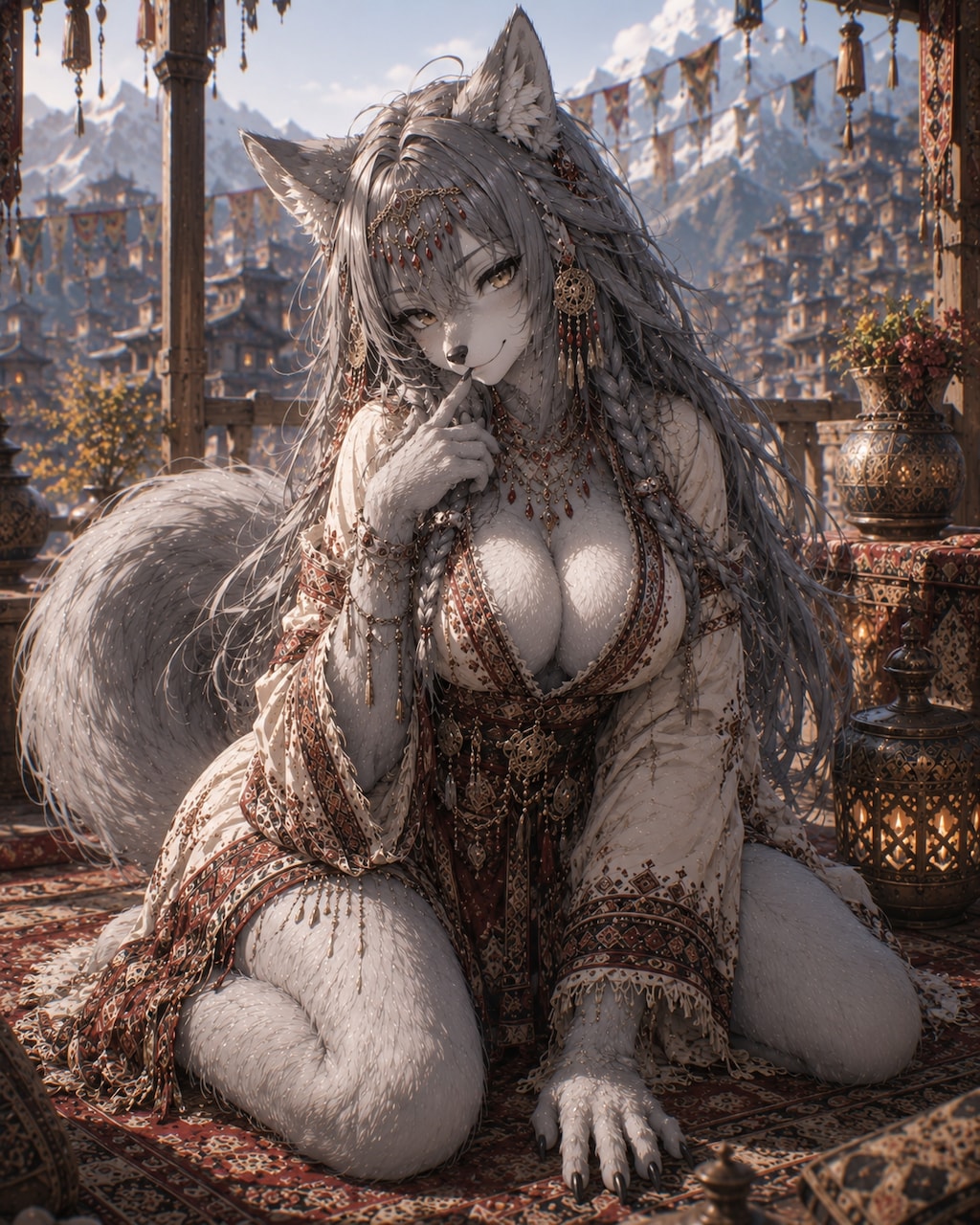 狼獣人ちゃん